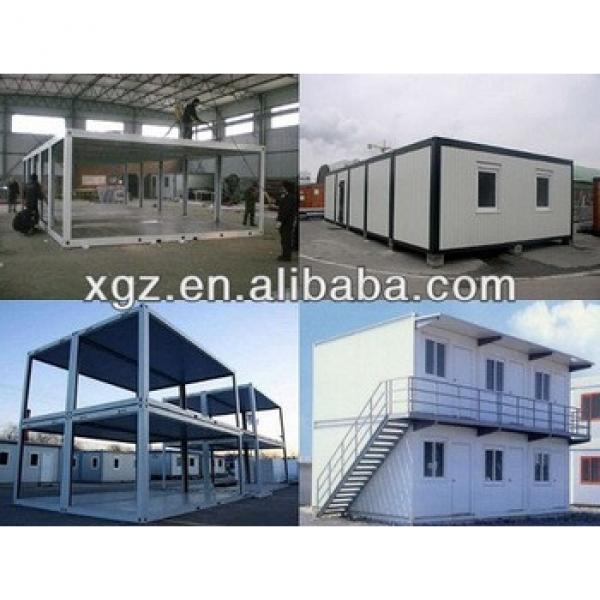 Hot sale 20feet folding sandwich panel container house #1 image