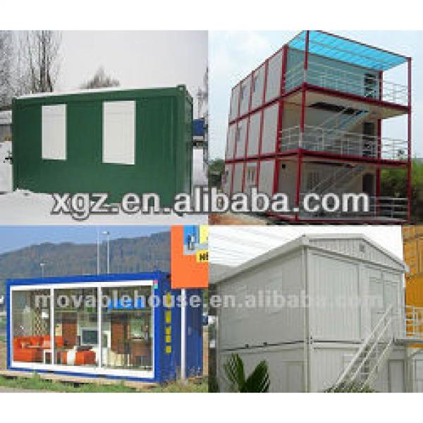 10 feet folding steel structure container house #1 image