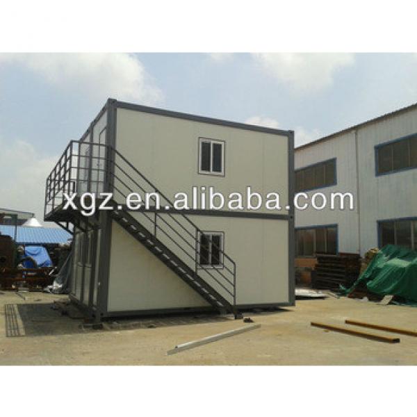 two-storey pre-engineered steel structure container house #1 image