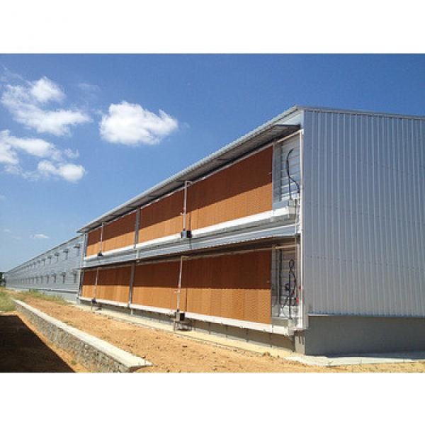 Economic prefab poultry house for chicken/hen #1 image