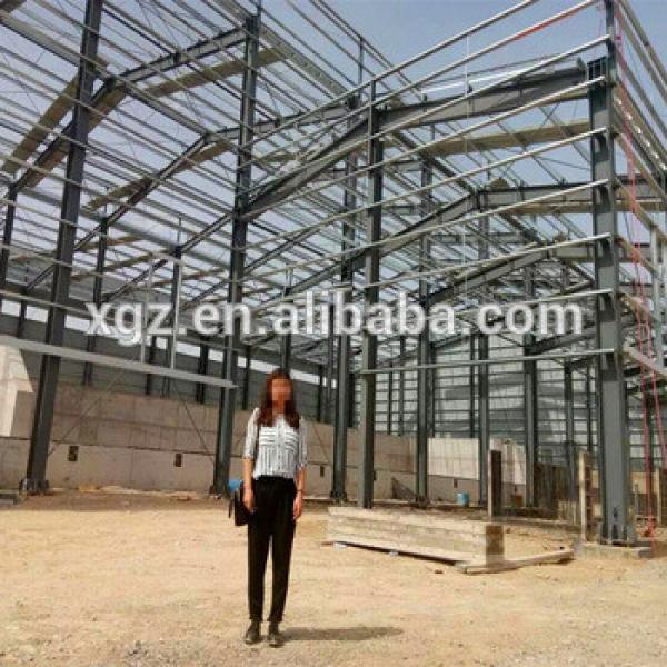 China Low Price Light Steel Prefabricated Warehouse/Hangar #1 image