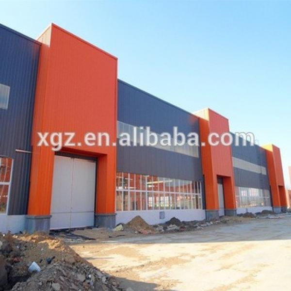 China Low Cost Construction Design Prefab Light Steel Frame Warehouse #1 image