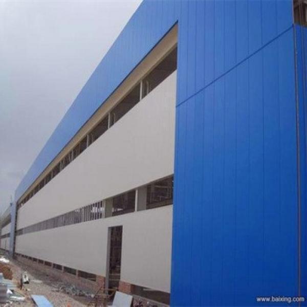 China Qualified Steel Structure Workshop/Warehouse/Storage/Shed Building Design #1 image