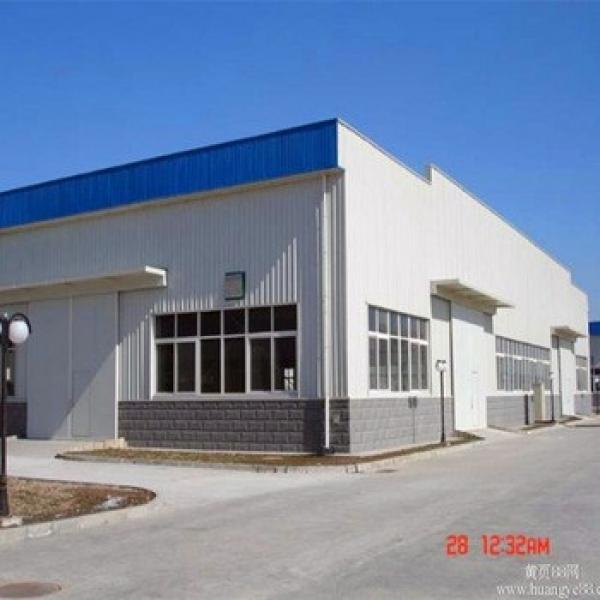 Light Frame Industrial Sheds Construction Steel Warehouse Design #1 image