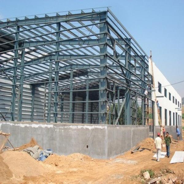 Low Cost Industrial Shed Prefab Steel Warehouse #1 image