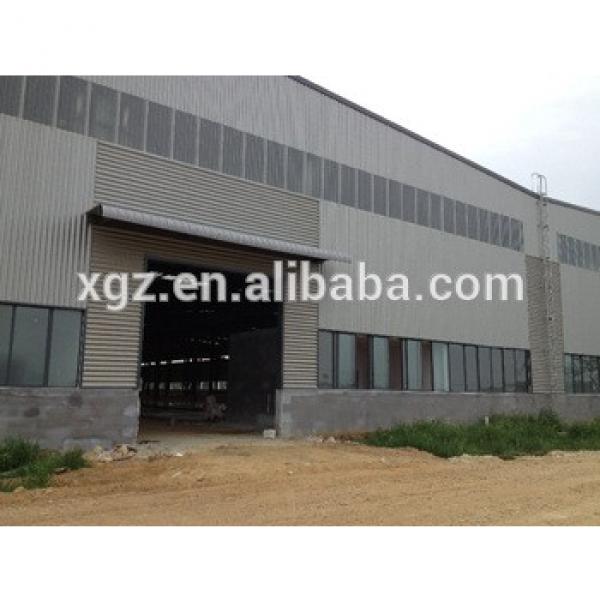 Low cost warehouse with steel structure and color steel sheet #1 image