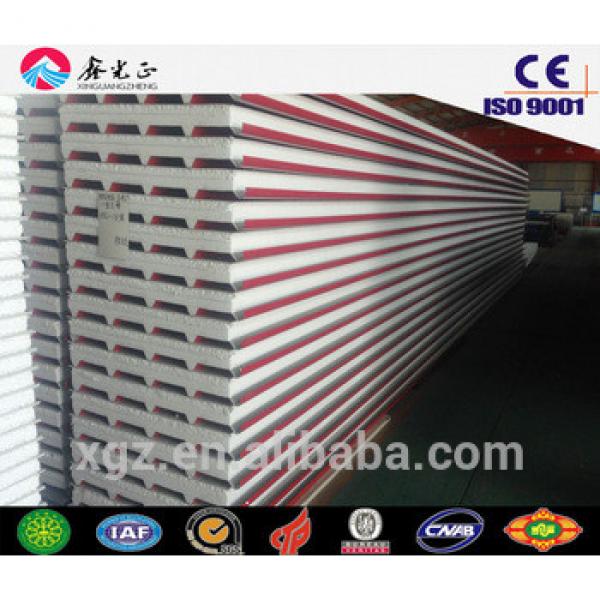 steel structure buildings materials roof wall sandwich panel #1 image