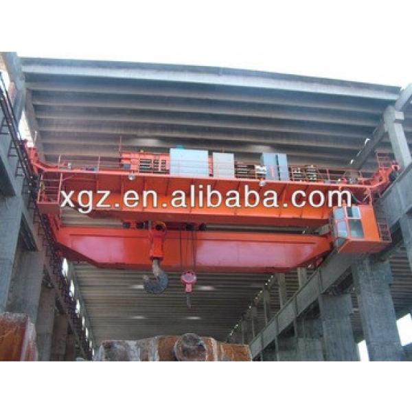 Double girder workshop overhead crane #1 image