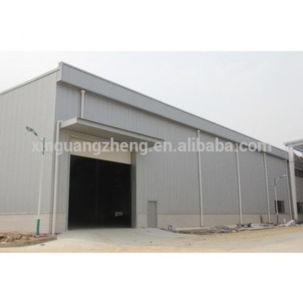 Color steel structure fabricated warehouse #1 image