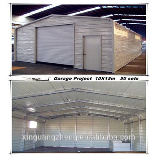 Chinese low cost steel structure garage/shed #1 image