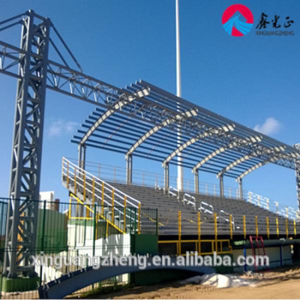 Fabricated H steel structure members onsite assembled project #1 image