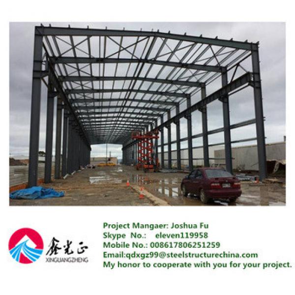 Customized prefabricated industrial H steel structure warehouse #1 image