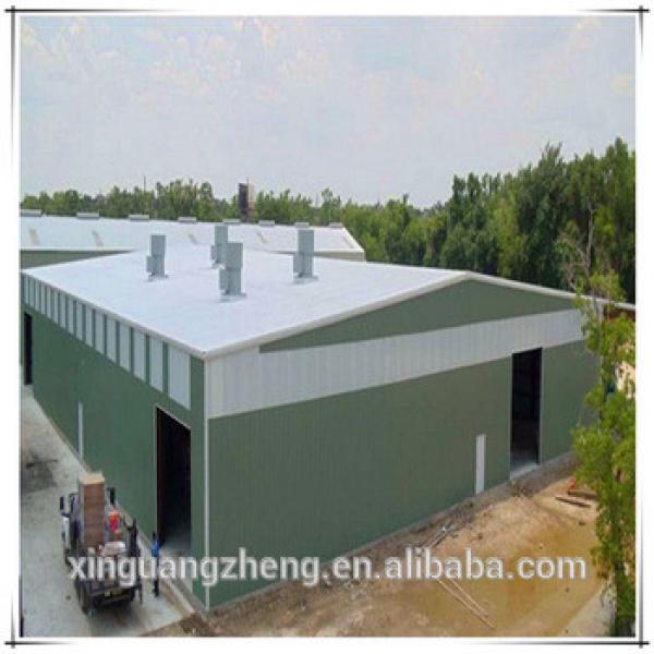High and large span steel structure warehouse building #1 image