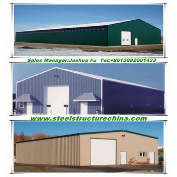 prefab steel structure farm shed/barn for agricultural breeding industry #1 image