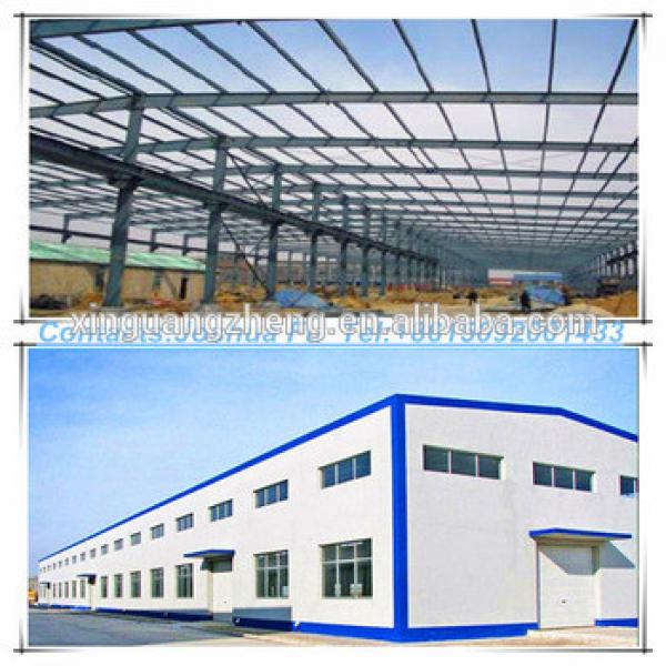 G+1 or two storeys portal frame steel warehouse #1 image