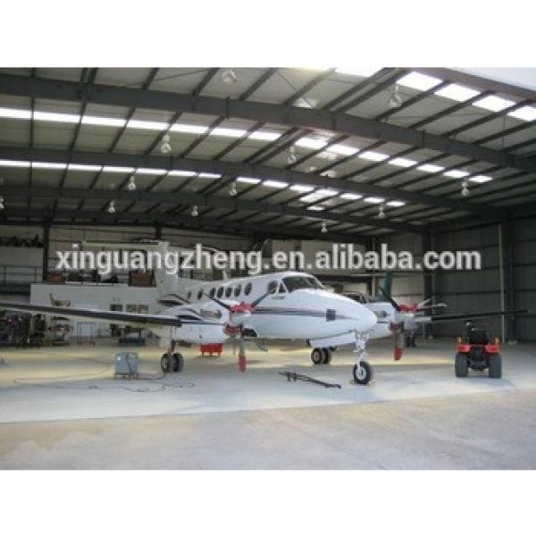 construction large span prefabricate modular cheap aircraft hangar #1 image