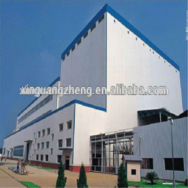 low cost prefab light steel structure metal building /workshop manufacturer in China #1 image