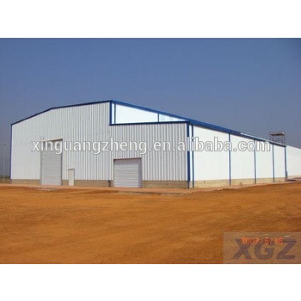 China large span light steel prefabricated structure warehouse #1 image