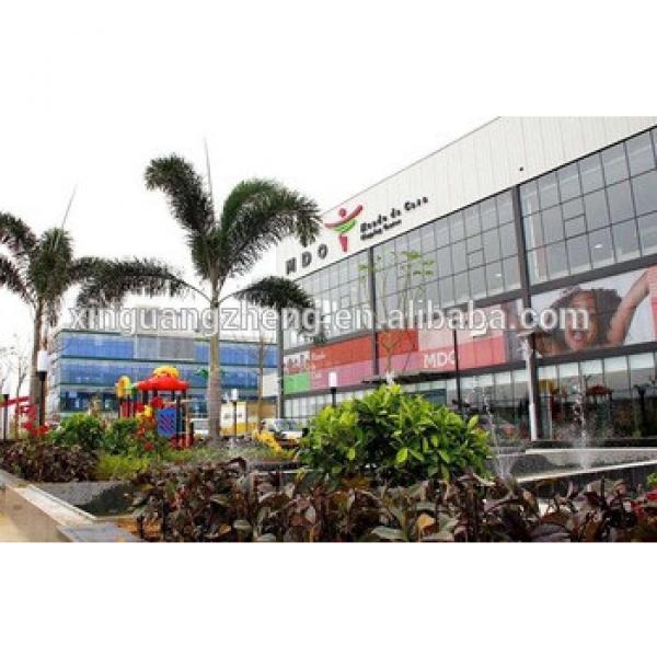 prefabricated steel structure shopping mall #1 image
