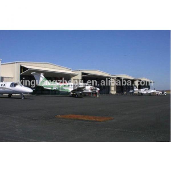 Steel structure frame Prefabricated aircraft hanger hot sale #1 image
