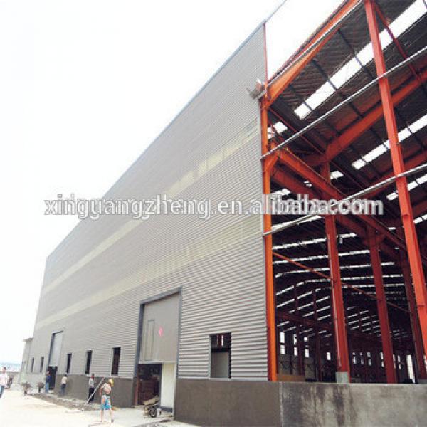Easy to install and low cost steel structure construction steel warehouse/steel workshop by CE certifiction #1 image