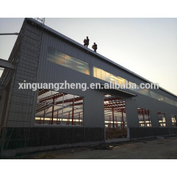 large steel canopy warehouse with fiberglass panel #1 image