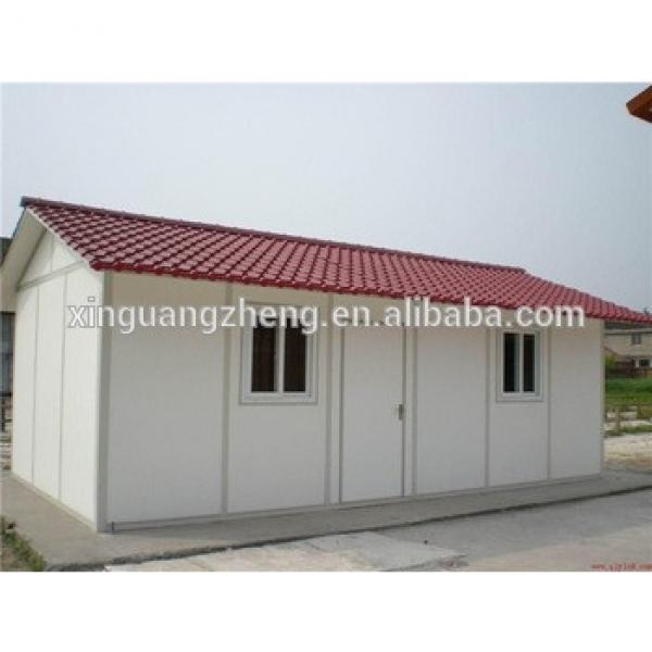 temporary portable low cost prefab house #1 image