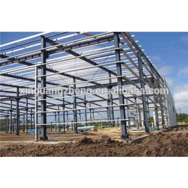 steel frame economic large span steel logistics warehouse #1 image