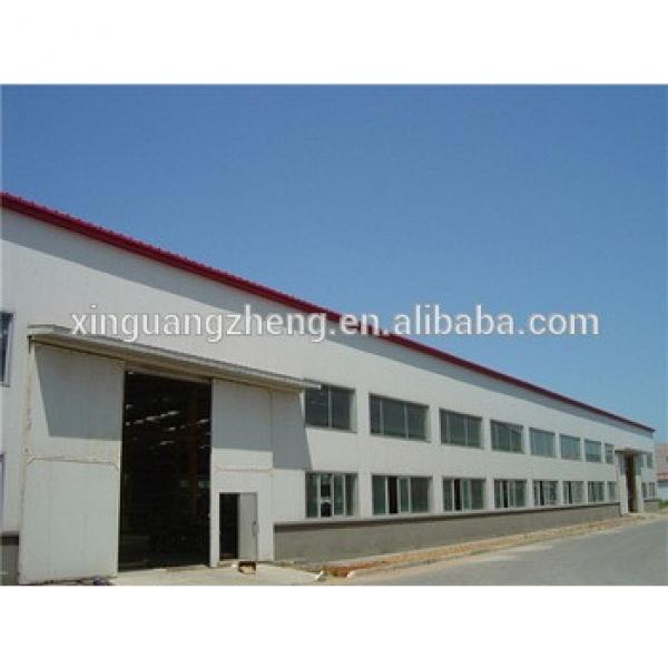 competitive metal cladding long span steel frame warehouse building design #1 image