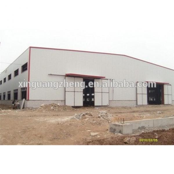 metal cladding construction design space frame steel warehouse construction #1 image