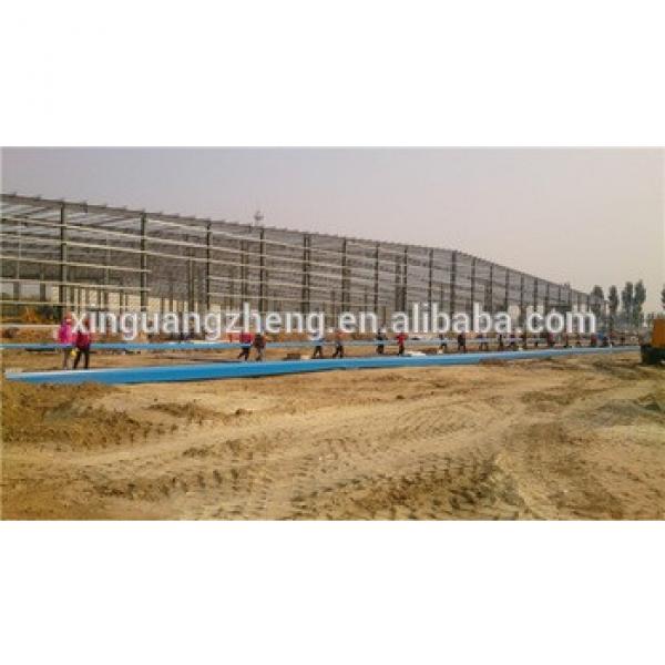 ISO &amp; CE certificated steel structure construction design steel truss warehouse #1 image