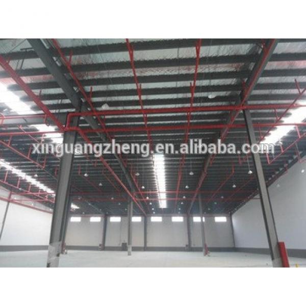 High Quality Prefabricated Large Span Light Steel Frame Warehouse #1 image