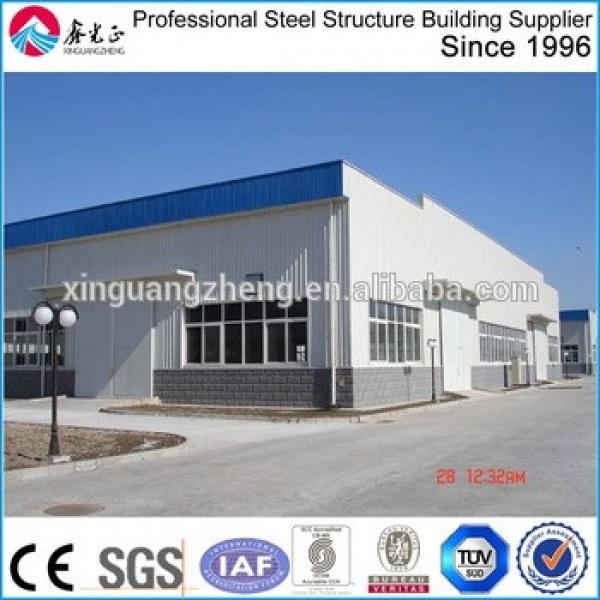 steel structure warehouse prefab engineered steel frame building #1 image