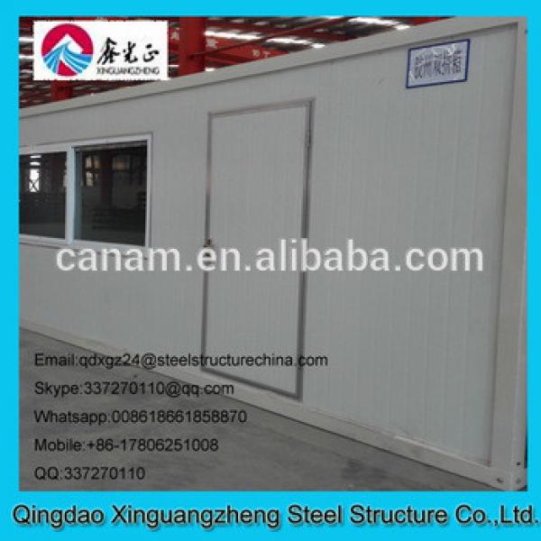 20ft joint flat pack container single door slide window house #1 image