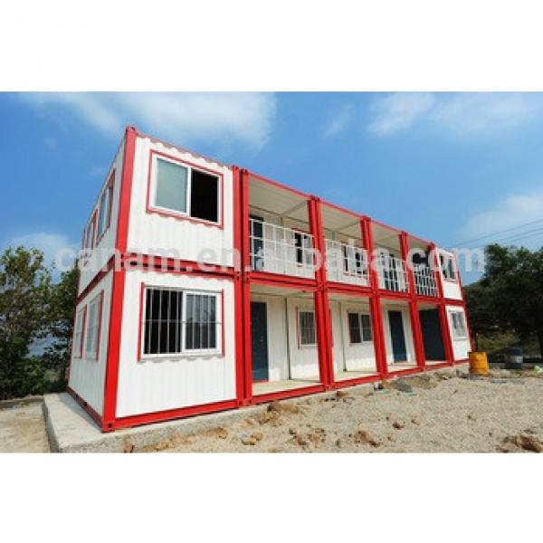 high quality and best price moduler prefabricated sandwich panel container house for dormitory #1 image
