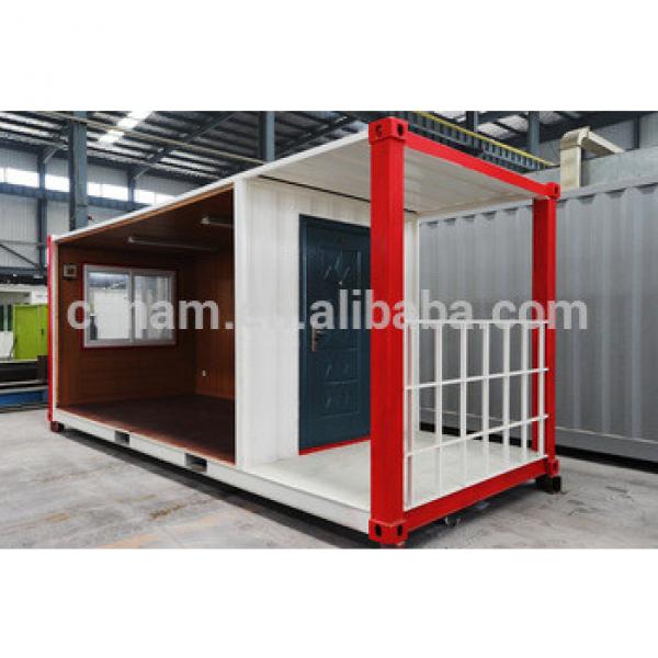 Light prefabricated 20ft container house office design #1 image