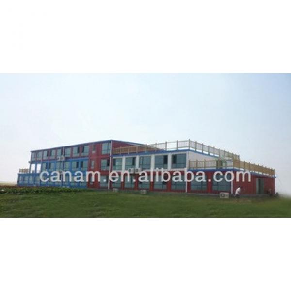 CANAM-new design steel section modern premade container house for sale #1 image