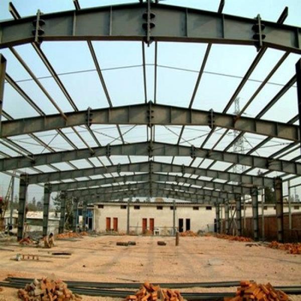 Galvanized prefabricated industrial builidng steel structure #1 image