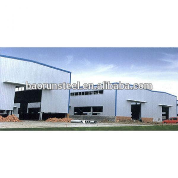ISO 9001 portal frame steel structure buildings #1 image