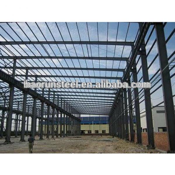 Flat packing prefabricated steel structure building for shopping mall #1 image