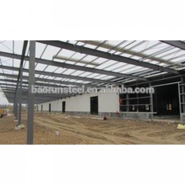 Construction design steel roof prefabricated shed steel structure #1 image