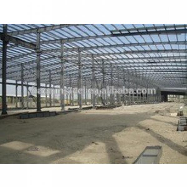 Steel frame construction prefabricated steel structure warehouse #1 image