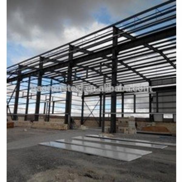 Preengineering steel structure building - ISO 9001 prefabricated light structural steel building #1 image
