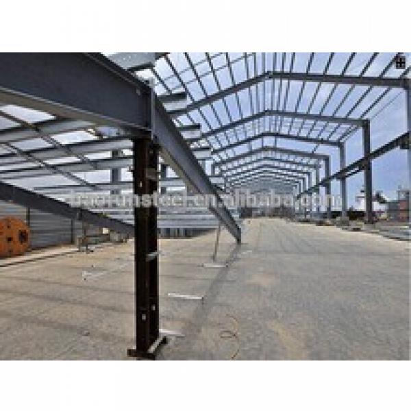 Prefabricated modular heavy steel structure fabricated warehouse building #1 image