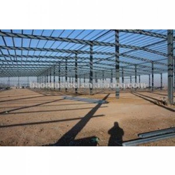 Low cost heavy steel structure modular warehouse building built for Africa market #1 image