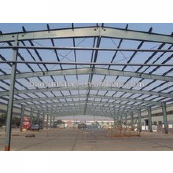 Easy install and cheap pre engineered used steel structure warehouse #1 image