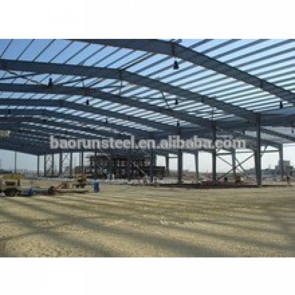 Q235&amp;Q345 prefabricated industrial steel structure warehouse for sale in Algeria #1 image