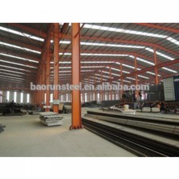 Prefab Large Span Steel Structure Warehouse Design and process #1 image