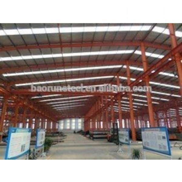 Easy assembling and cheap Chinese prefab steel structural workshop #1 image