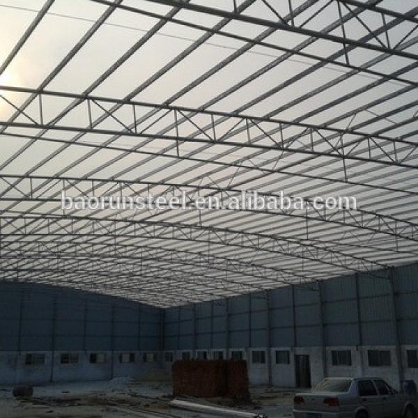 China made low cost windproof light steel structure workshop #1 image